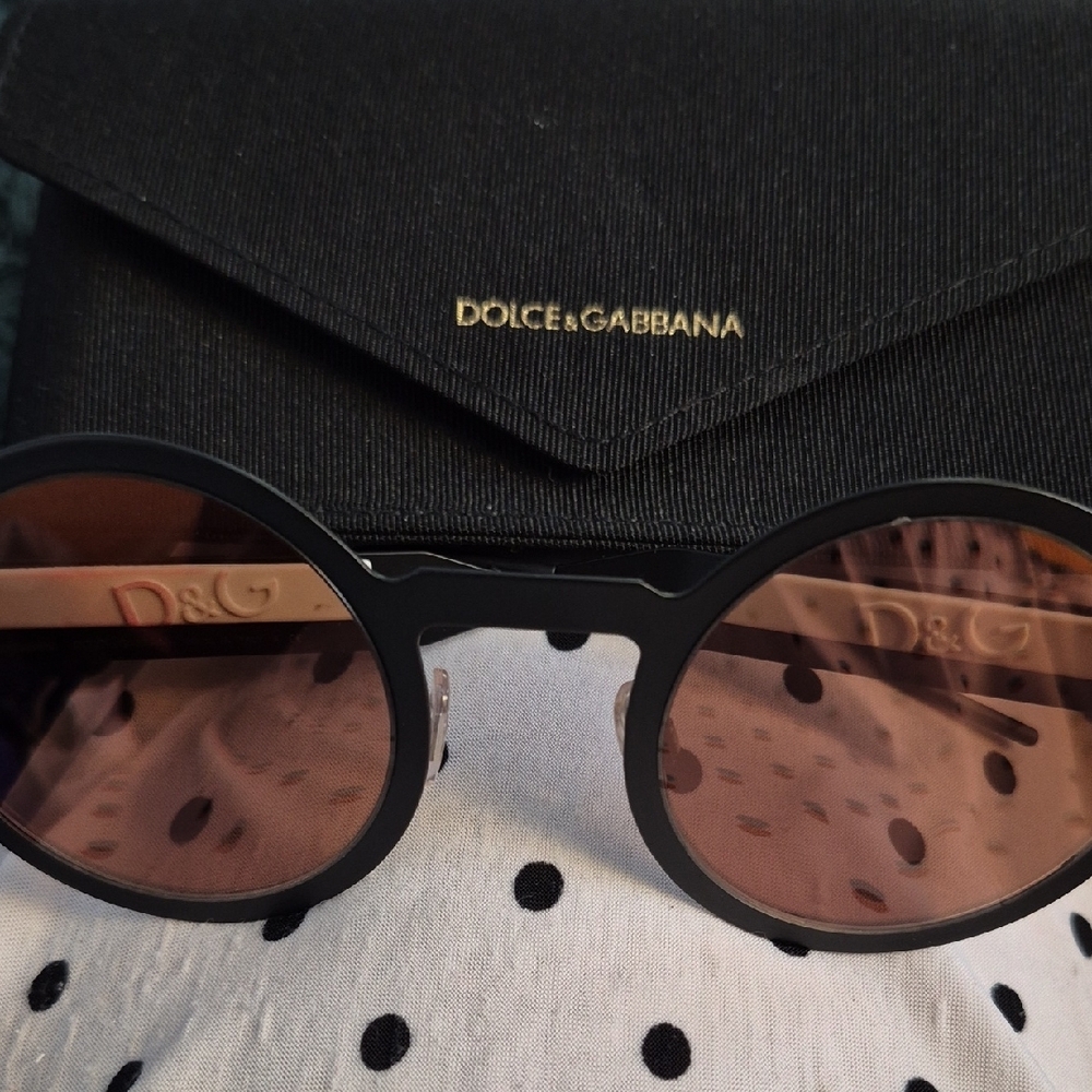 Dolce & Gabbana Polka Dot Sunglasses